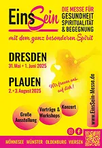 EinsSein – Die Messe für Gesundheit, Spiritualität & Begegnung
