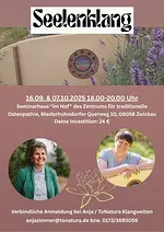 Seelenklang – Klangreise zu Dir selbst mit Anja Christine Zimmer & Nancy Bauer