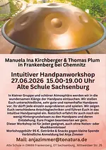 Handpan-Workshop – Einführung in das intuitive Handpanspiel mit Manuela Ina Kirchberger, Thomas Plum und Anja Zimmer