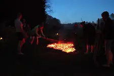 Schamanischer Feuerlauf mit Dirk & Claudia