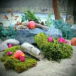 Stille Wanderung mit Eisbaden und Mama Kakao an der Zschopau am kanadischen Ufer mit Sven István