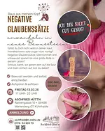 Workshop Negative Glaubenssätze umwandeln in neues Bewusstsein mit Sylvia Kolb