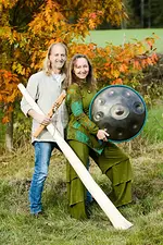 Yogatag mit Klangkonzert und Tuchyoga im Vogtland mit Heike Seewald-Blunert, Carina Leithold & Jens Müller