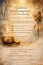 Geschützte Erfahrungsreise in die Veränderung – Klang, schamanische Reise, Raum für Transformation mit Anja Christine Zimmer & Annika Bock