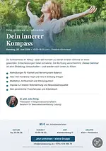 Tagesseminar Dein innerer Kompass mit Dr. phil. Julia König