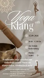 Yoga trifft Klang mit Anja Christine Zimmer & Jana
