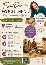 Klangreise für Erwachsene im Rahmen des Familien-Festivals mit Juliane Rosenberg